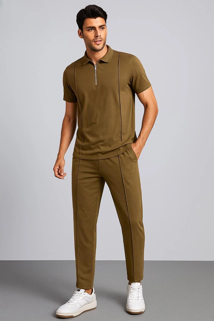 Stripe Zip Style Track Suit